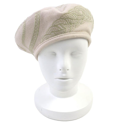 Hermes Saint Honore En Finesse 100% Wool Silver Hardware Serie Button Embroidere