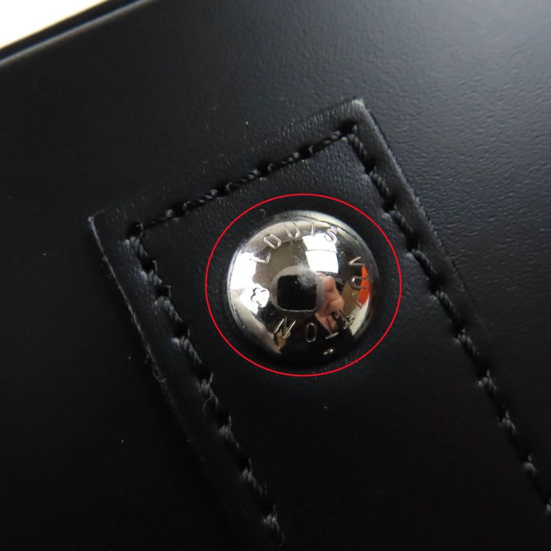 Louis Vuitton M24645 Alma BB Epi Leather Noir Black Epi 2way Hand And Shoulder