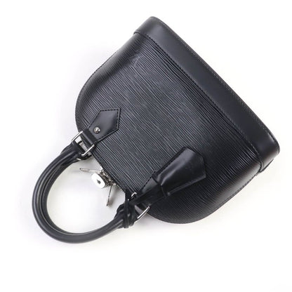 Louis Vuitton M24645 Alma BB Epi Leather Noir Black Epi 2way Hand And Shoulder