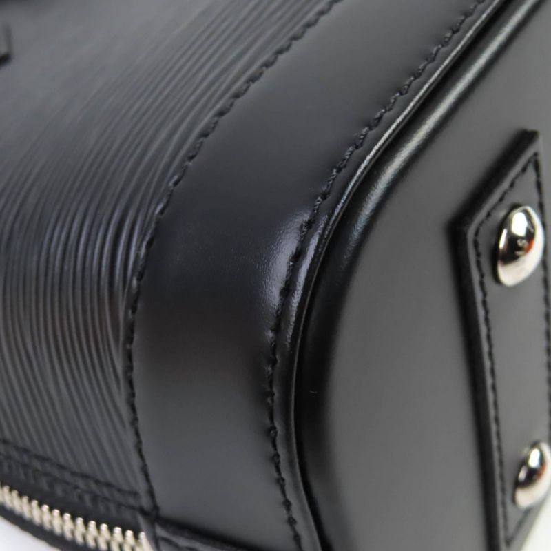 Louis Vuitton M24645 Alma BB Epi Leather Noir Black Epi 2way Hand And Shoulder