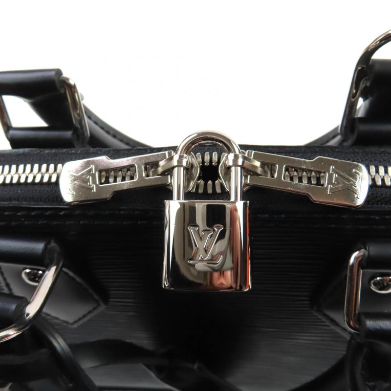 Louis Vuitton M24645 Alma BB Epi Leather Noir Black Epi 2way Hand And Shoulder