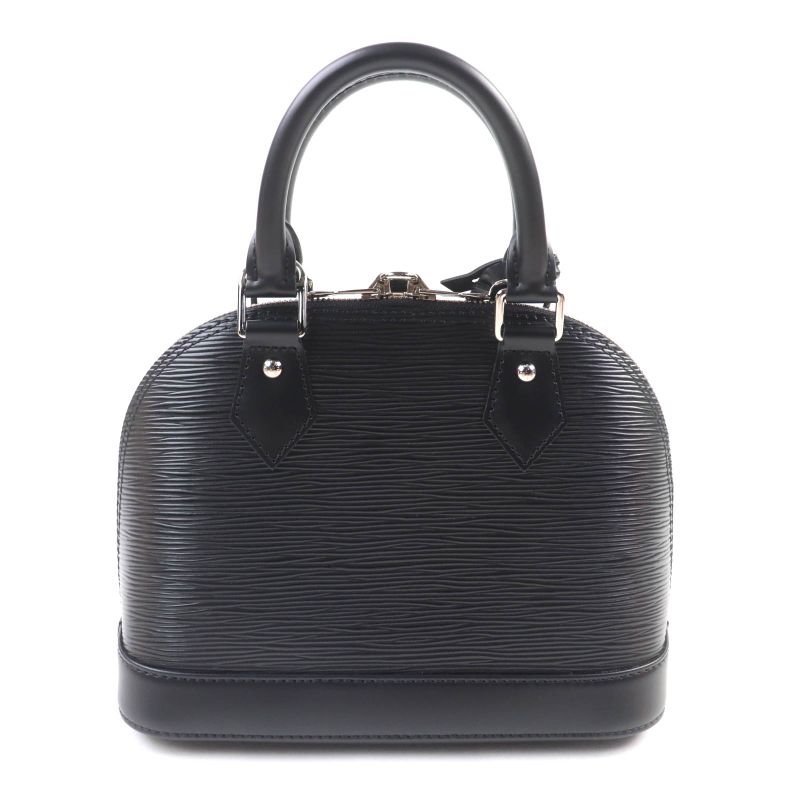 Louis Vuitton M24645 Alma BB Epi Leather Noir Black Epi 2way Hand And Shoulder