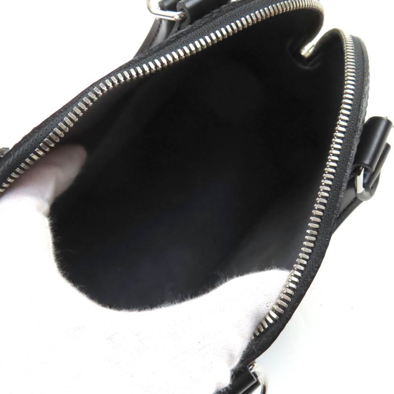 Louis Vuitton M24645 Alma BB Epi Leather Noir Black Epi 2way Hand And Shoulder