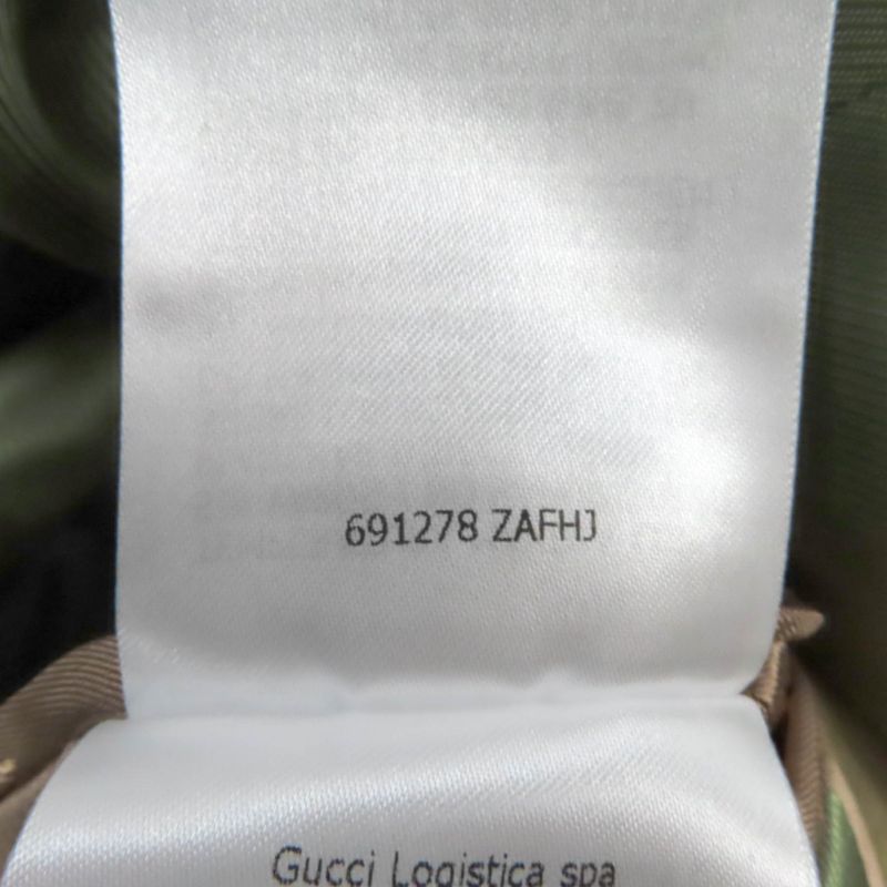 Gucci 691278 Zafhj Linen Blend Tailored Jacket Light Brown 36 With Hanger Made