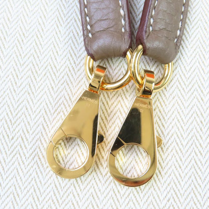 Hermes Bolide 31 Taurillon Clemence Etoupe Gold Hardware Handbag Engraved U