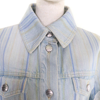 CHANEL 18S P58708 100% Cotton Coco Button Flower Lace Decoration Washed Cut Off