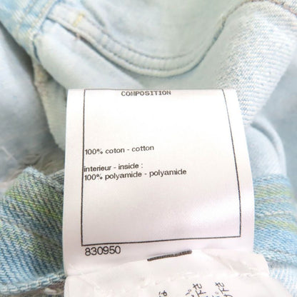 CHANEL 18S P58708 100% Cotton Coco Button Flower Lace Decoration Washed Cut Off