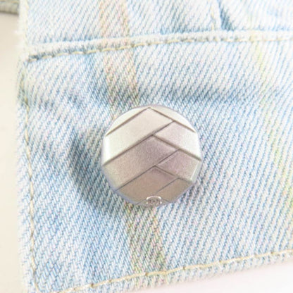 CHANEL 18S P58708 100% Cotton Coco Button Flower Lace Decoration Washed Cut Off