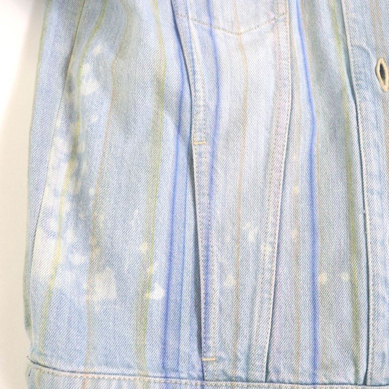 CHANEL 18S P58708 100% Cotton Coco Button Flower Lace Decoration Washed Cut Off