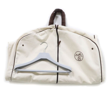 Hermes 24AW 4h0169dr Pocketable Serie Rubber Patched Zip Up Down Vest Blanc 34