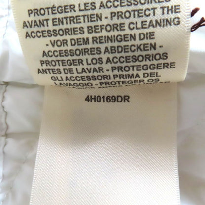 Hermes 24AW 4h0169dr Pocketable Serie Rubber Patched Zip Up Down Vest Blanc 34