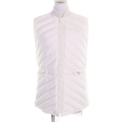 Hermes 24AW 4h0169dr Pocketable Serie Rubber Patched Zip Up Down Vest Blanc 34
