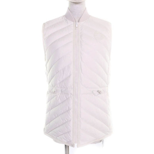 Hermes 24AW 4h0169dr Pocketable Serie Rubber Patched Zip Up Down Vest Blanc 34