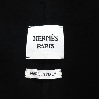 Hermes 24SS 4e0177dc 100% Cashmere With Serie Buttons Belt Wrap Long Gilet Vest