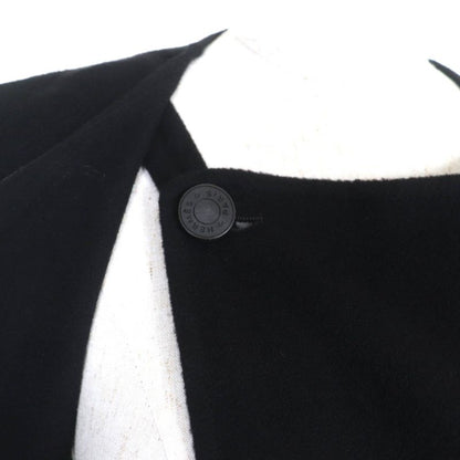 Hermes 24SS 4e0177dc 100% Cashmere With Serie Buttons Belt Wrap Long Gilet Vest