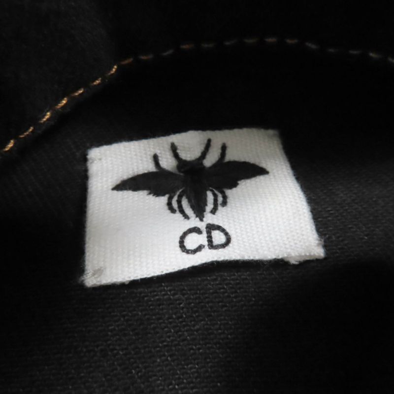 Christian DIOR 22AW 242v51a3374 100% Cotton BEE Embroidery Balloon Silhouette