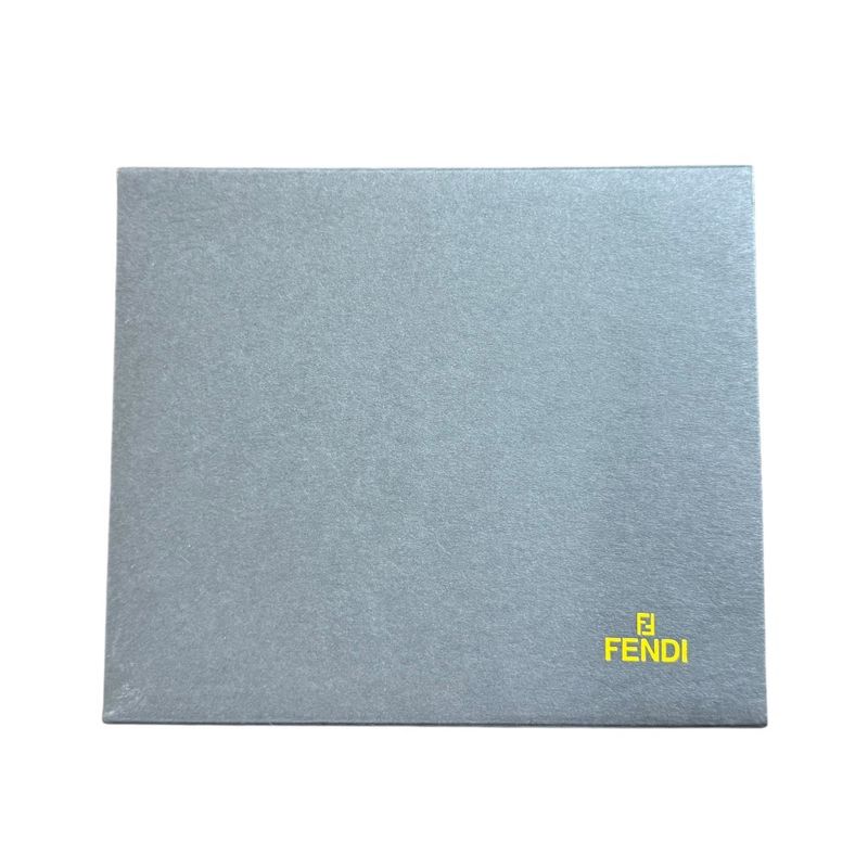 Fendi Fur Corsage Brooch Brown Ladies Used