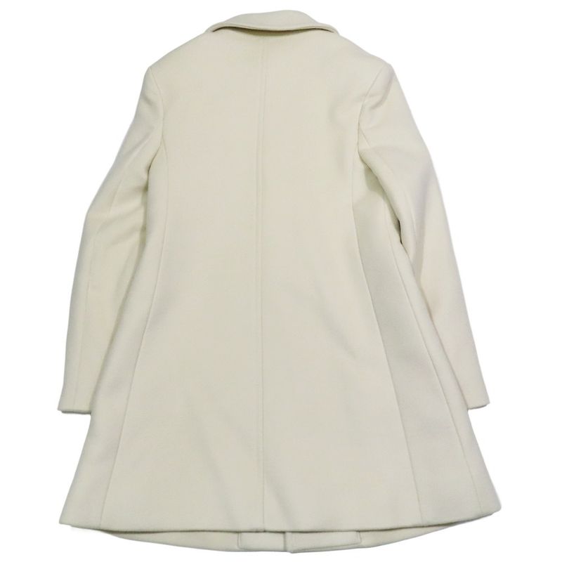 Celine Eddy Period Double Face Cashmere Coat Triomphe Logo Button Macadam