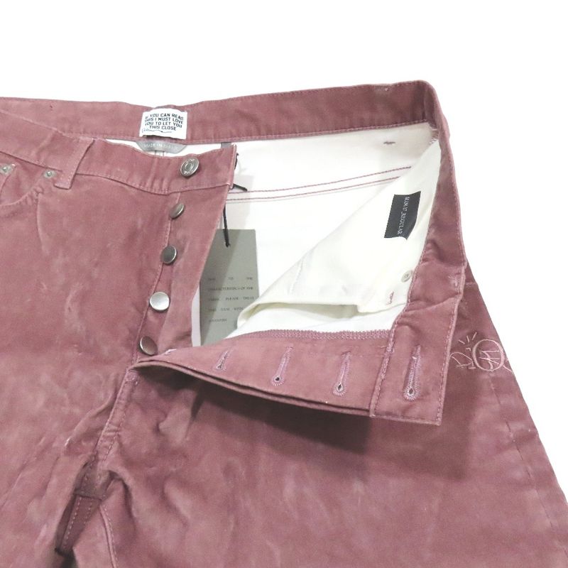 Unused 22ss Dior X Cactus Jack Cactus Jack Velour Slim Fit Pants Slacks Button