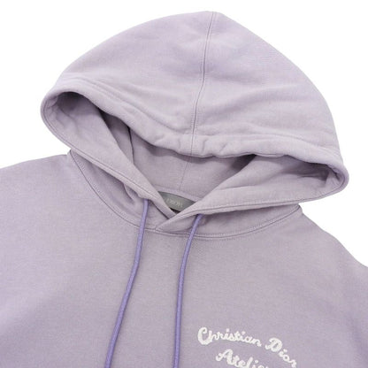 DIOR Homme 23SS 293j698a0531 Atelier Logo Embroidery Pullover Hoodie Purple L