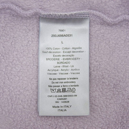 DIOR Homme 23SS 293j698a0531 Atelier Logo Embroidery Pullover Hoodie Purple L