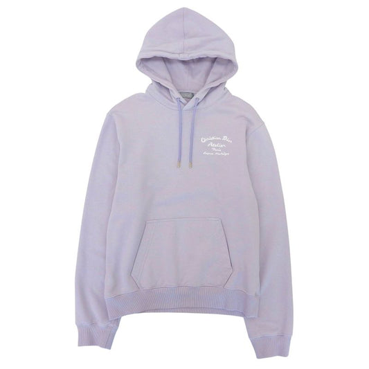 DIOR Homme 23SS 293j698a0531 Atelier Logo Embroidery Pullover Hoodie Purple L