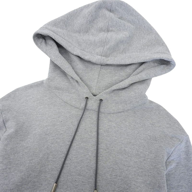 Saint Laurent Paris 464581 Logo Design Pullover Hoodie Gray XS Made In France