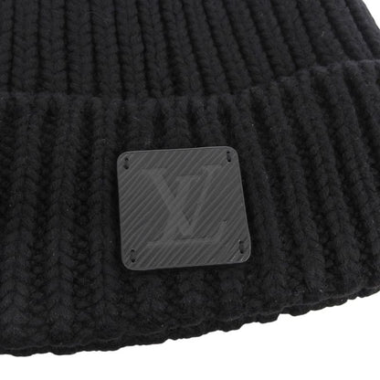 Louis Vuitton 2023 M79370 Beanie Epi Leather Hat With Logo Patch Knit Cap