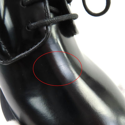 Prada 1e976m Triangle Logo Chunky Heel Leather Loafers Black 36 With Box And