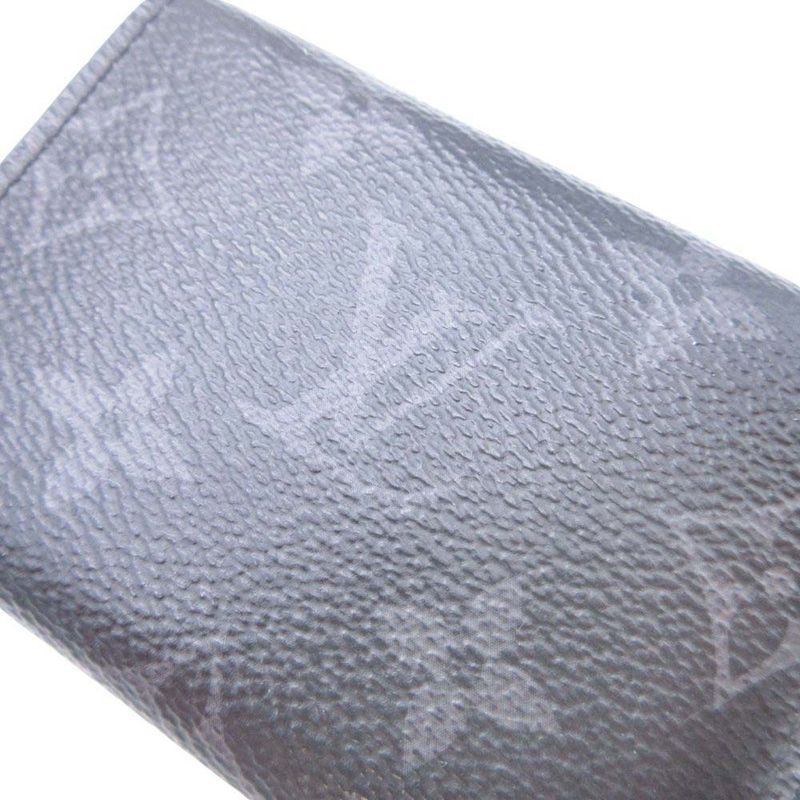 Louis Vuitton Monogram Eclipse Discovery Compact Wallet Trifold Wallet