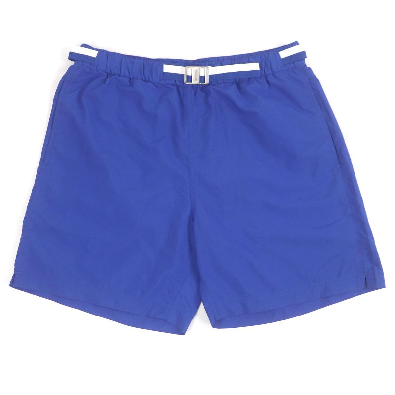 Louis Vuitton LV Logo Embroidery Embroidered Belted Shorts Blue S Made In Italy