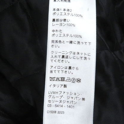 Celine 2y949435s Triomphe Zip Leopard Pattern Covered Track Jacket Jersey Black