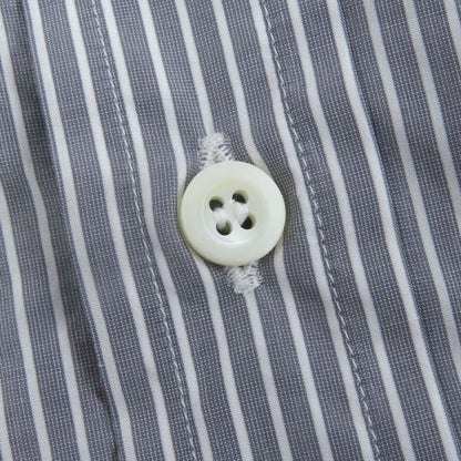 Prada Ucn167 100% Cotton Stripe Comic Design Long Sleeve Long Sleeve Shirt