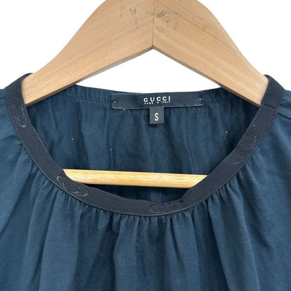 Gucci Tom Ford Period Short Sleeve T-Shirt Cut and Sewn S Navy Women's Used