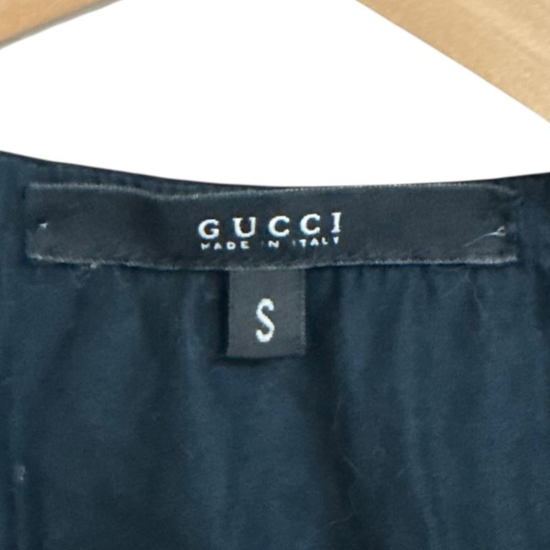 Gucci Tom Ford Period Short Sleeve T-Shirt Cut and Sewn S Navy Women's Used