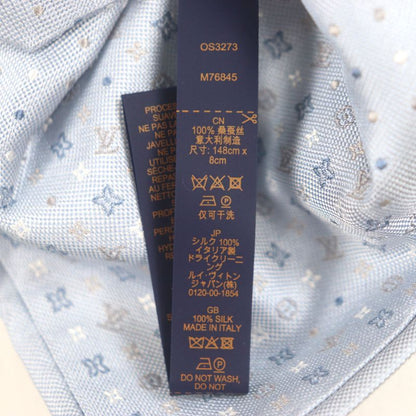 Louis Vuitton 2023 M76845 Monogram Gradient Dots 8cm (3.15in) 100% Silk Tie