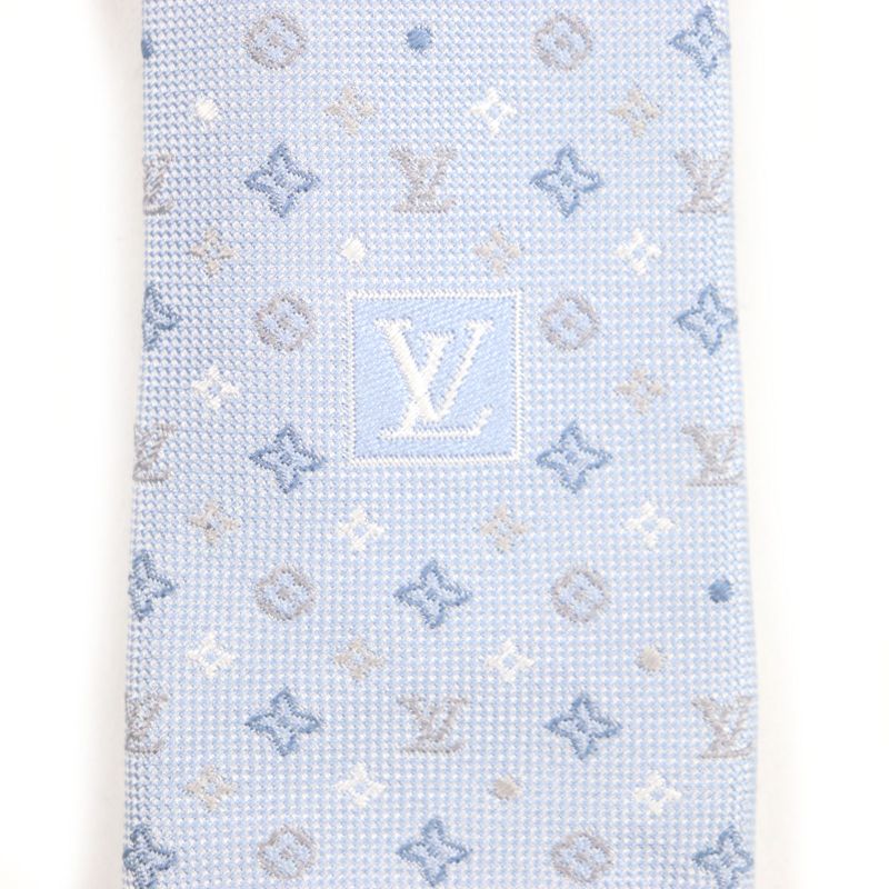 Louis Vuitton 2023 M76845 Monogram Gradient Dots 8cm (3.15in) 100% Silk Tie