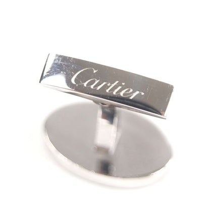  Cartier Happy Birthday 925 Oval Cufflinks Button Cufflinks