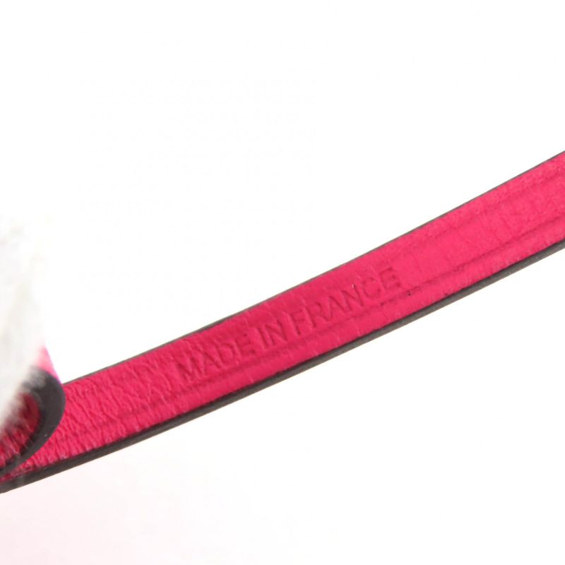 Hermes SAC Orange Sac Oranje Anjomiro Rose Mexico Bag Charm Y Engraved Box Made