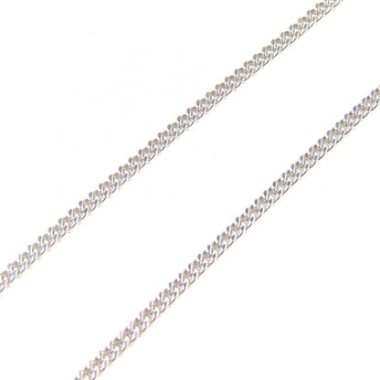 Celine Sv925 Macadam Logo Plate Necklace Pendant Accessory Silver Weight 6.6g