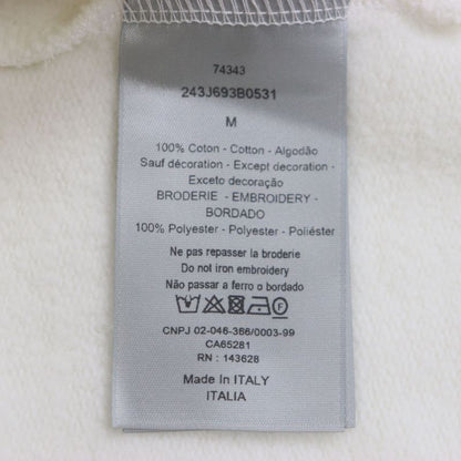  DIOR Homme 243j693b0531 Logo Embroidery Crew Neck Lined Pullover Sweatshirt