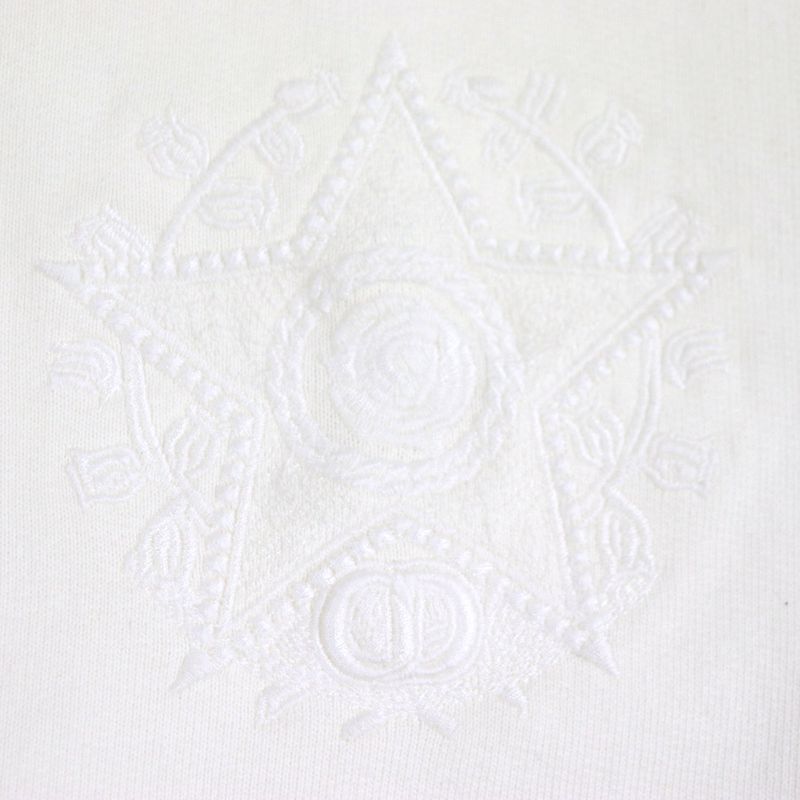  DIOR Homme 243j693b0531 Logo Embroidery Crew Neck Lined Pullover Sweatshirt