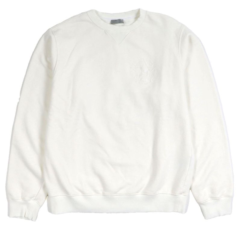  DIOR Homme 243j693b0531 Logo Embroidery Crew Neck Lined Pullover Sweatshirt
