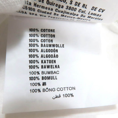 Prada 2021 3560a S212 1Y98 Cotton Triangle Patch Damaged Cropped Jersey Short