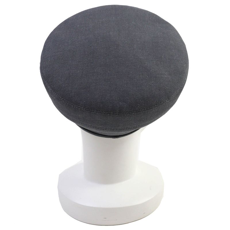 Hermes 222017n Saint Honore 100% Cotton Gri Plump/ardoise Serie Button Leather