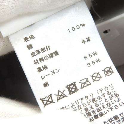 Hermes 222017n Saint Honore 100% Cotton Gri Plump/ardoise Serie Button Leather