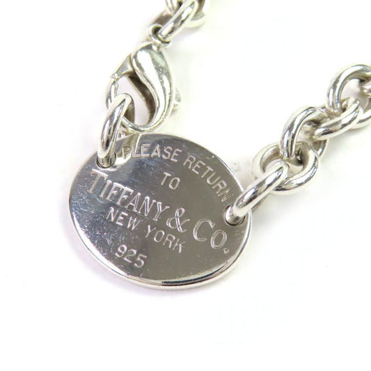 Tiffany & Co Return To Tiffany & Co Oval Tag Necklace Sv925 Choker Accessory