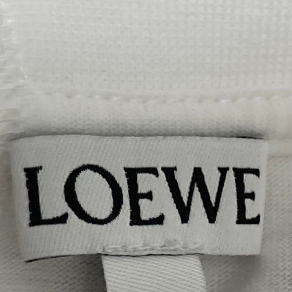 Loewe Gingham Check Logo Print Asymmetrical Docking T-Shirt Size XS Multicolor