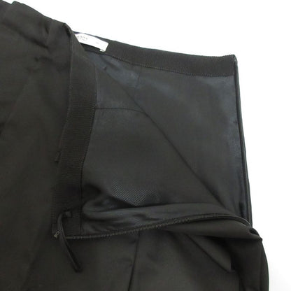 Prada Nylon Ruffle Skirt Size 38 Black Women's Used