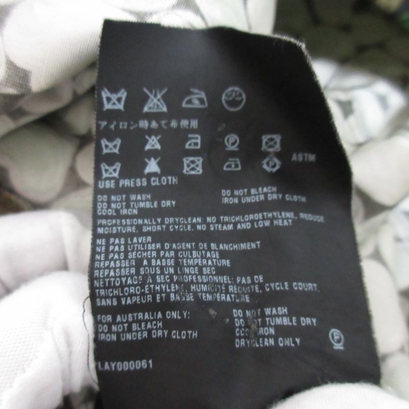 Prada Heart Gathered Flared Skirt Size 40 Green Women's Used